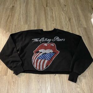 The Rolling Stones Black Sweatshirt